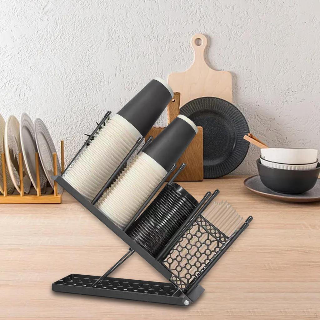 Kaffeebecherhalter Deckel Organizer Papierdispenser Aufbewahrung für