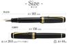 Pilot CUSTOM URUSHI Fountain Pen Black Broad Nib FKV-88SR-B-B