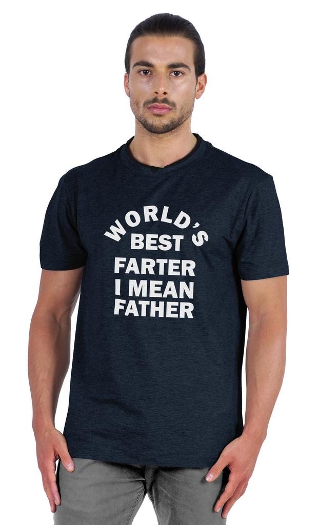 Inkmeso Grafisches Zitat "Weltbester Pupser Ich meine Vater" T-Shirt Für den besten Papa Herren Trikot