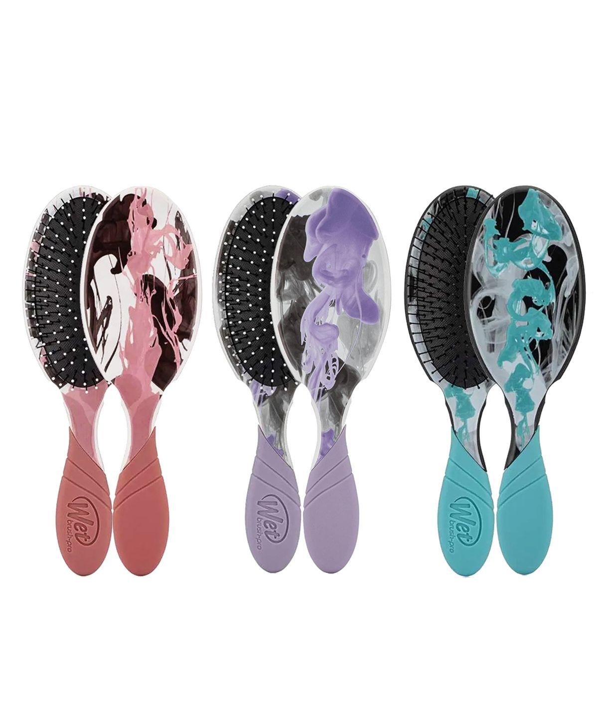Hair Brush Pro Detangler Ink Impression Arctic Blue