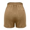 Lässige und bequeme Sommer-Shorts für Damen mit Kordelzug und dekorativen Taschen