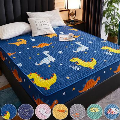 Waterproof Quilted Fitted Sheet, Urine-proof Single-piece Fitted Sheet, Mattress Protector, Dust-proof, Non-slip Breathable Mattress Cover