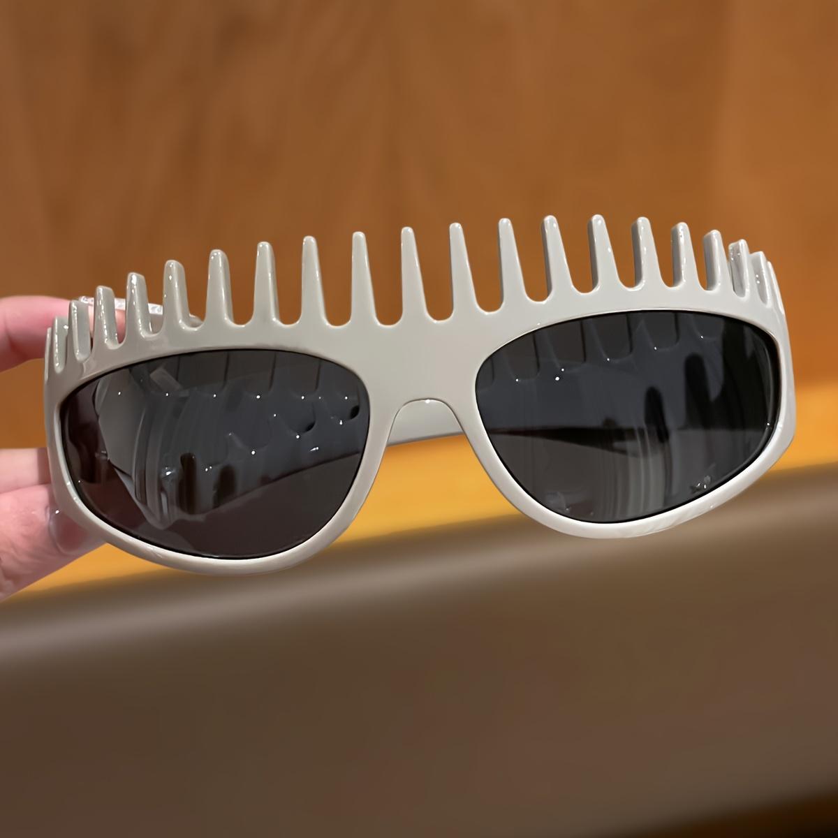 

1pc Women S Personalized Temperament Glasses Headband Comb Styling Going Out Hair Pressing Headband Photo Concave Styling Applicable Hair Additions 1pcs-B Style