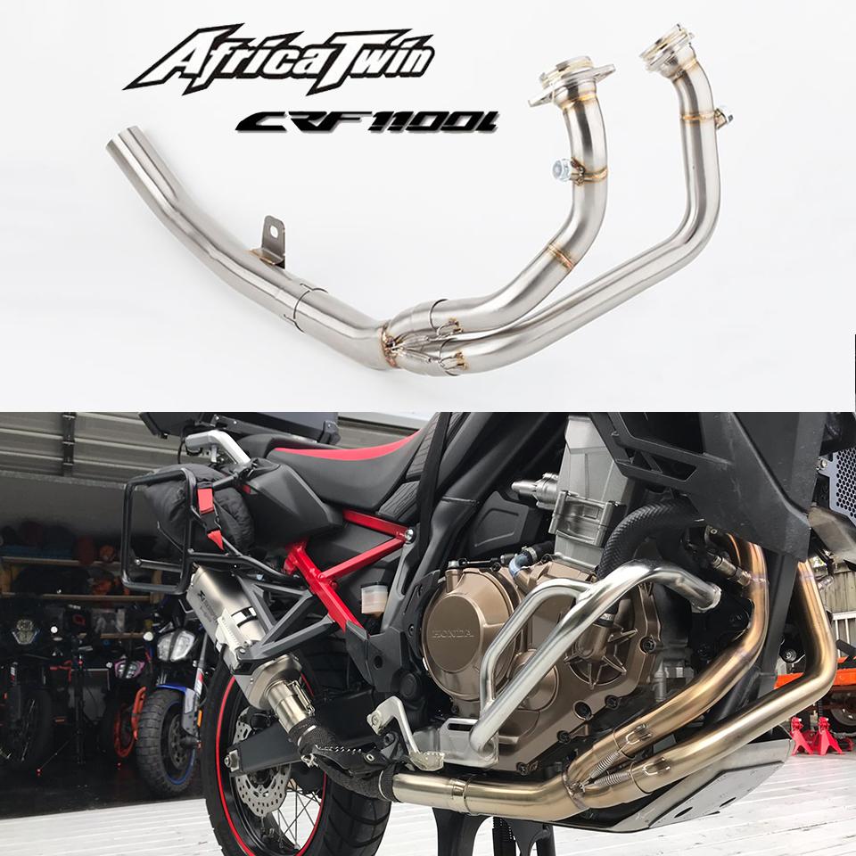 Impianto di scarico per moto Per HONDA CRF1100 CRF1100L AFRICA TWIN crf 1100l scarico 2020-2025 crf1100 tubo di collegamento collettore