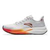 Anta Rocket 5 Shock Absorption Non-Slip Wear-Resistant Rebound Low-Top Nitrogen Technology Running Shoes Men Sneaker Gray White 912445503-2