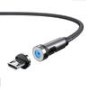 540° Rotating Magnetic 3-in-1 Charging Cable for Android, Apple, and Type-C Devices