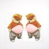 1/5Pcs 3D Cute Puppy Sticker Squeezeable Shiba Inu Sticker Refrigerator Wall Decoration Silicone Self-Adhesive Sticker