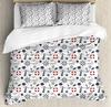 Anchor Docked In The Deck Net 3pcs Bedding Set For Bedroom Double Bed Home Textile Duvet Cover Quilt Cover Pillowcase