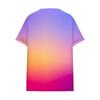 Women's Large Size T-Shirt Casual Color V-Neck Short Sleeve Pocket Top