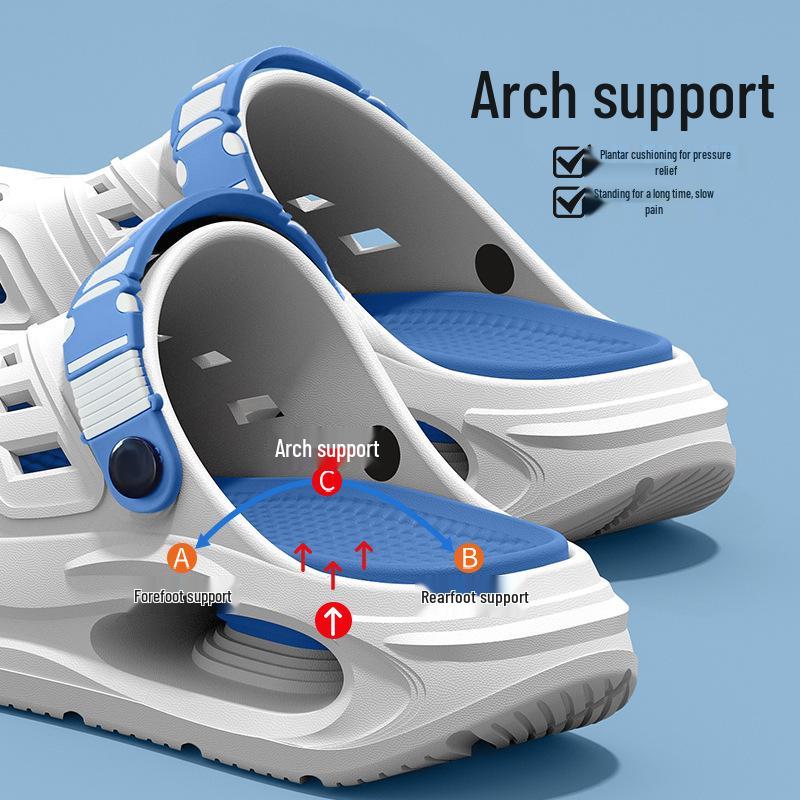 Men's 2025 Summer Outdoor Non-slip Arch Support EVA Sandals
