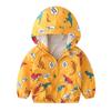 Spring and Autumn children's clothing, wind boys full of dinosaur coats, cartoon windproof jacket