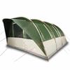 VidaXL Tente de camping tunnel 7 personnes vert imperméable, tente, tente de jardin, abri extérieur, tente de camping, abri 94625