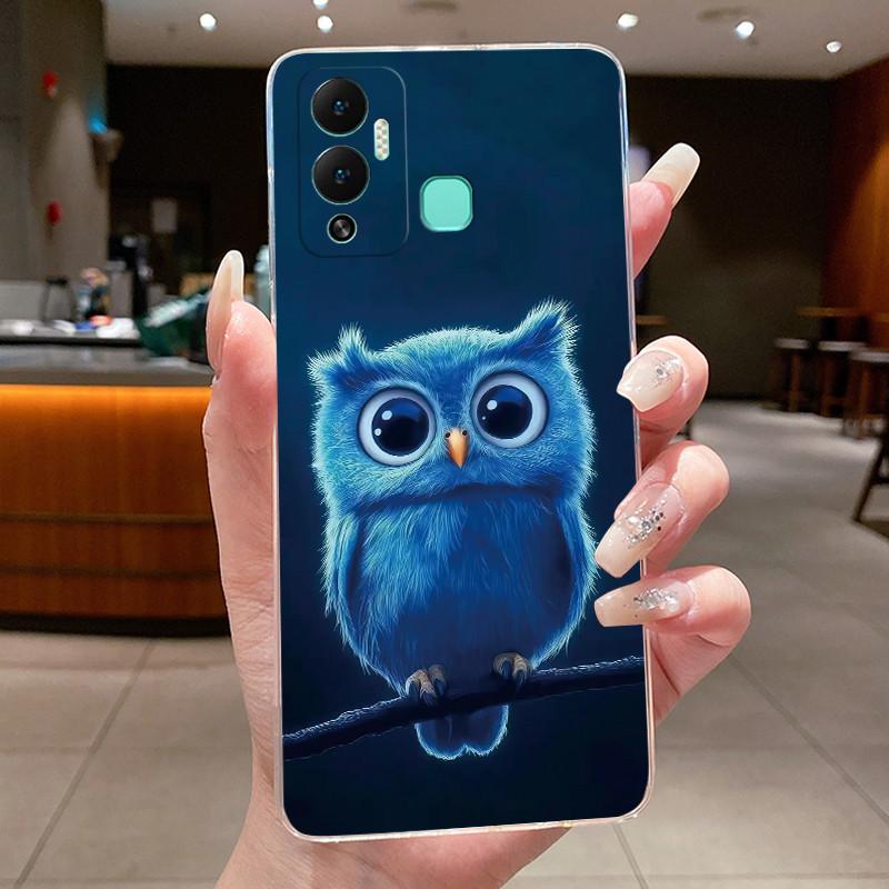 Case For Infinix Hot 12 Play Cover X6816 Cute Cool Boys Girls Transparent Soft Silicone Cases For Infinix Hot 12i Hot12 Pro Capa