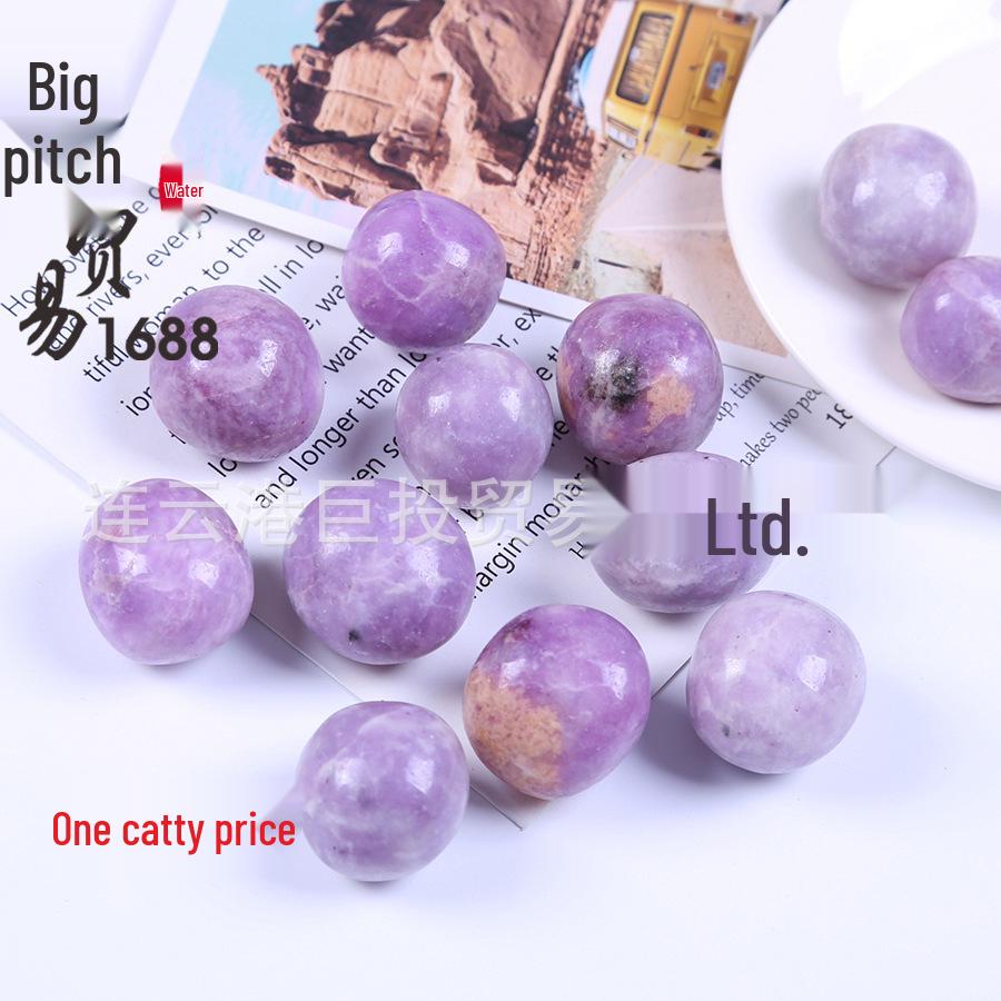 

Natural Purple Lepidolite Tumbled Stone for Yoga, Aromatherapy, Children s Ore Digging & Potted Plants