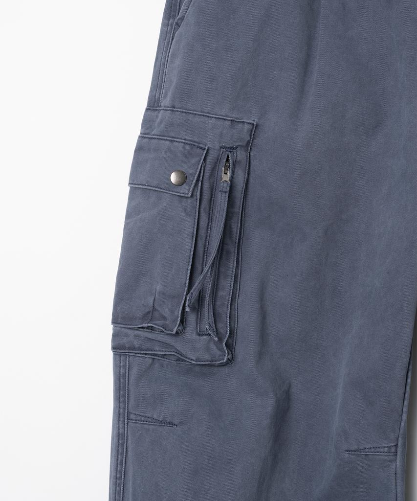 MILLO ARCHIVE Washed Multi Cargo Pants [Vintage Blue]