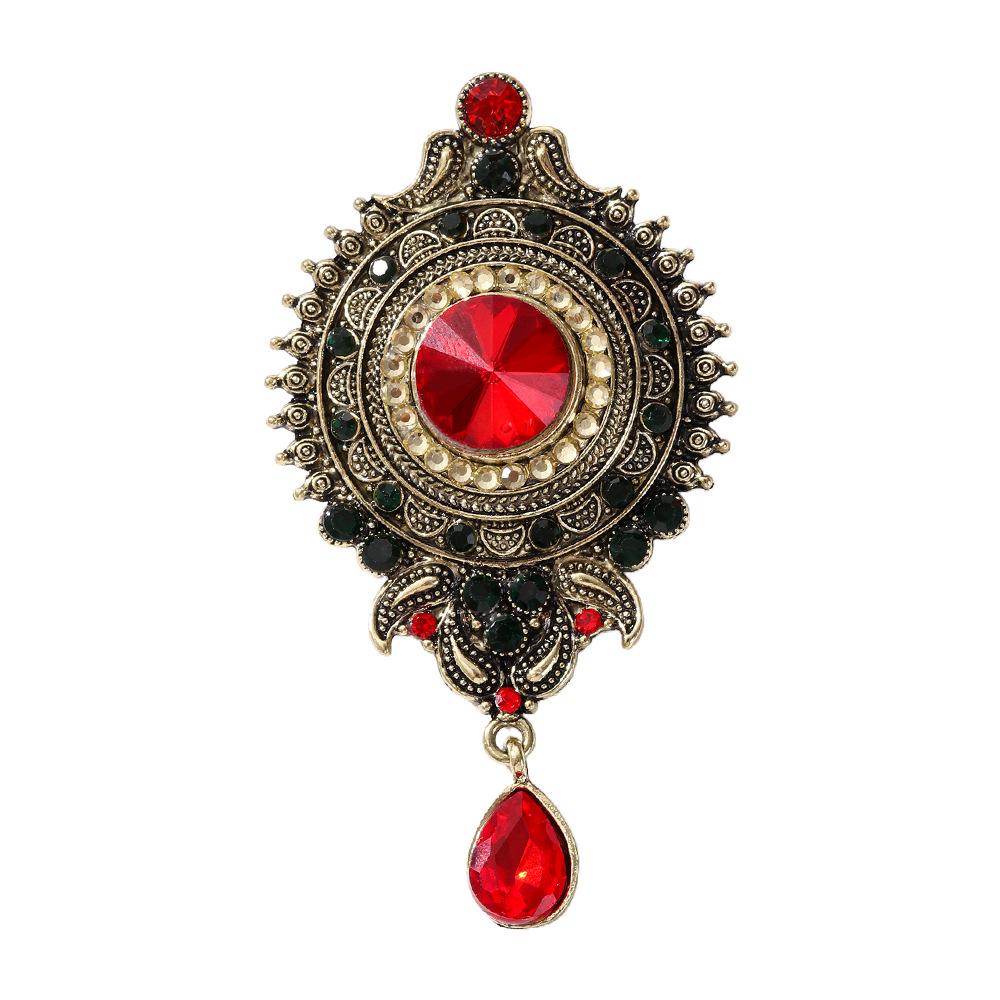 Retro Court Style Brooch Design Sense Niche Luxury Fashion Pin Brooch Wedding Supplies