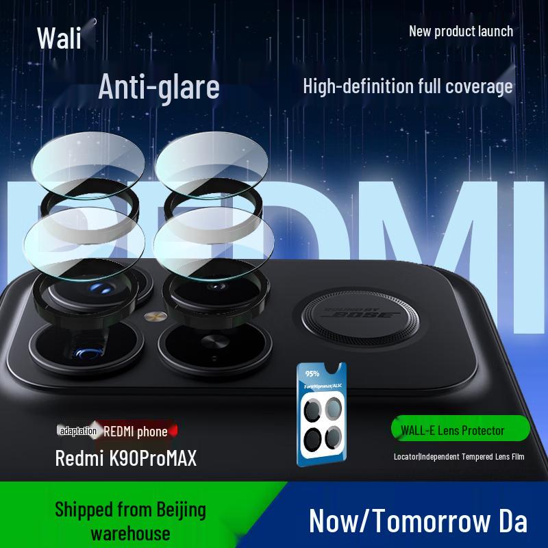 

Wali Redmi K-Series Screen and Camera Lens Protectors K90 Pro Max