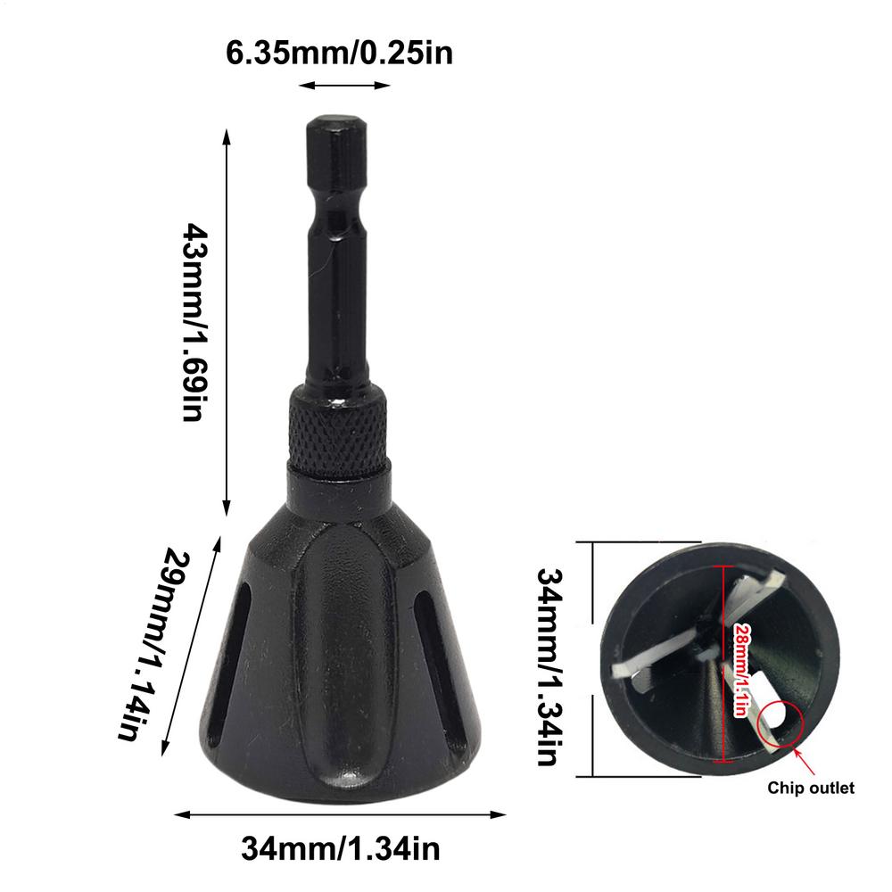 Deburring & Chamfering Machine Outer Circles Chamfering Thread Fillet Trimming Screw And Bolt Trimming Drilling Tool