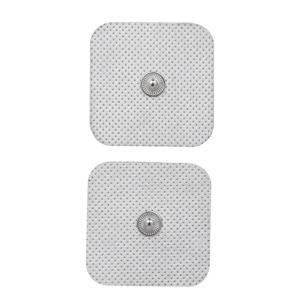 10ks samolepicí náhradní elektrodová podložka 4*4cm digitální netkaná textilie TENS pro svalový stimulátor