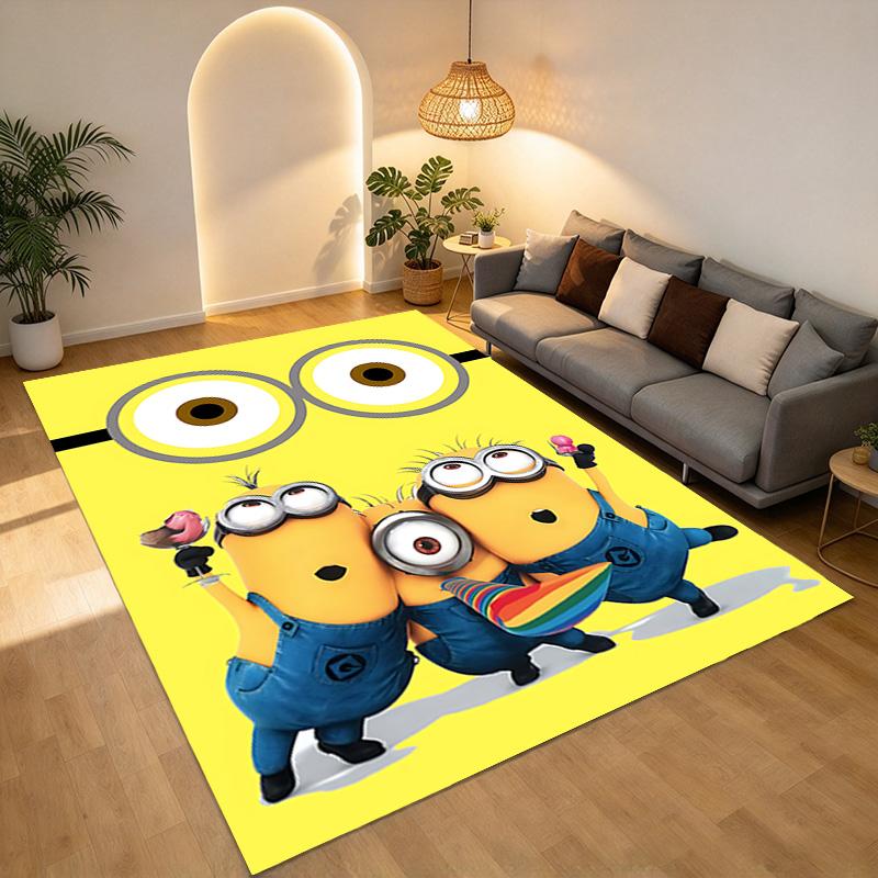 Minions Party Living Room Nonslip Area Rug Soft Carpet For Bedroom Game Playroom Sofa Office Home Decor Doormat Christmas Gift C9302191