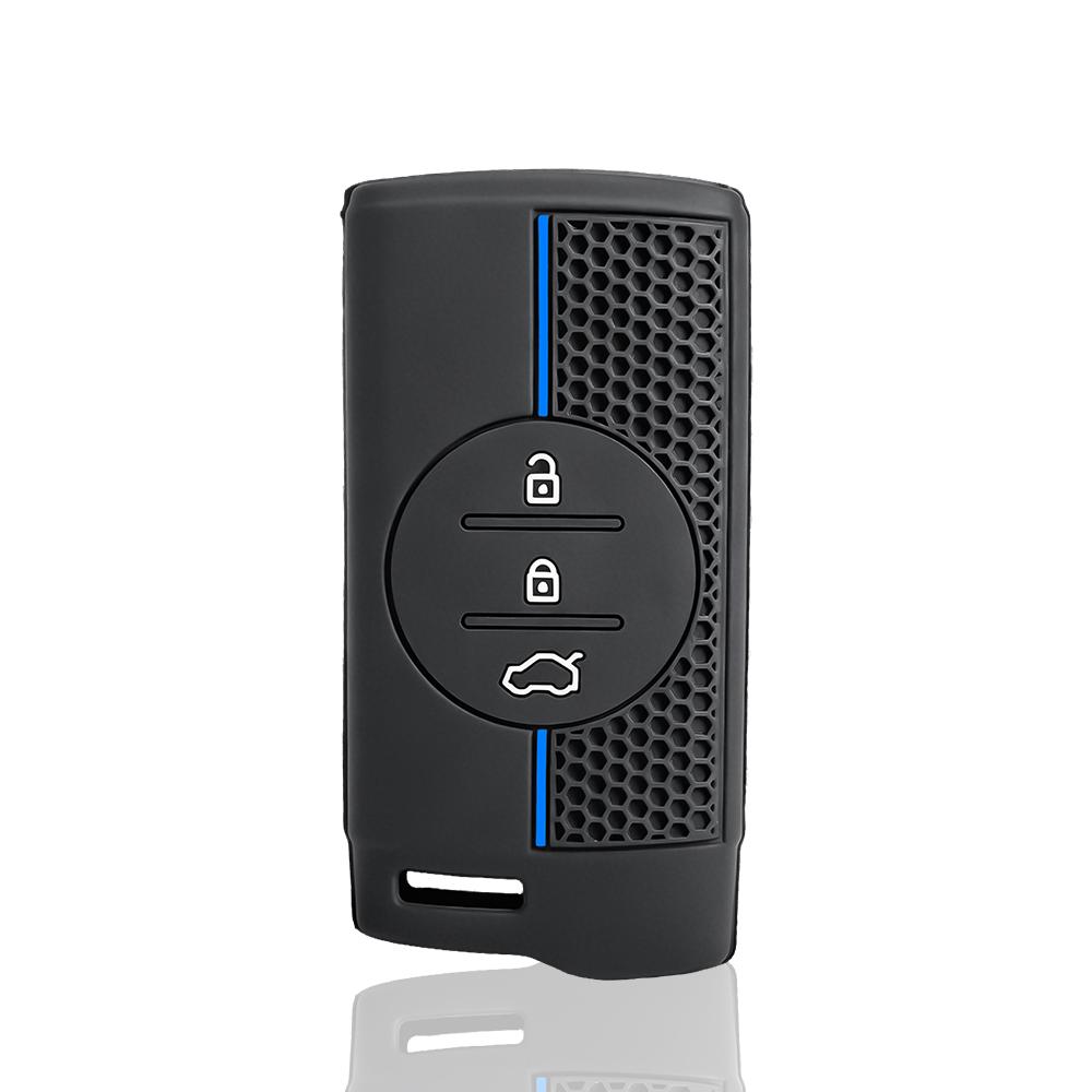Silicone Car Key Cover For Chery Tiggo 7 Pro 8 Pro Exeed Tiggo 2 3X Arrizo 5 Pro Gx 5X Eq7 Auto Shell Fob Holder Accessories