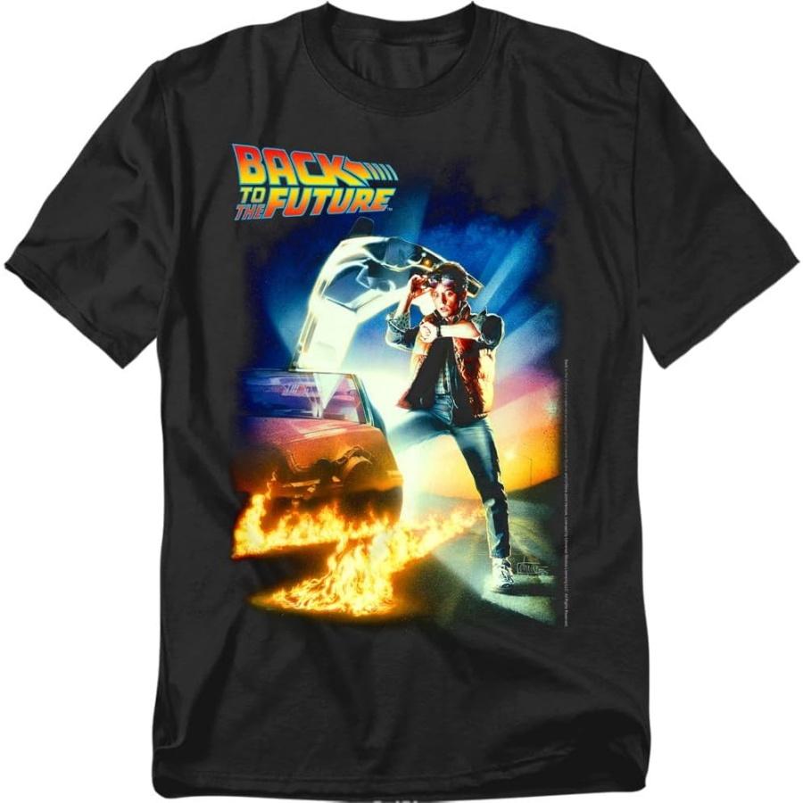 Popfunk Футболка и наклейки «Назад в будущее» Марти МакФлай XXXXXL разноцветный