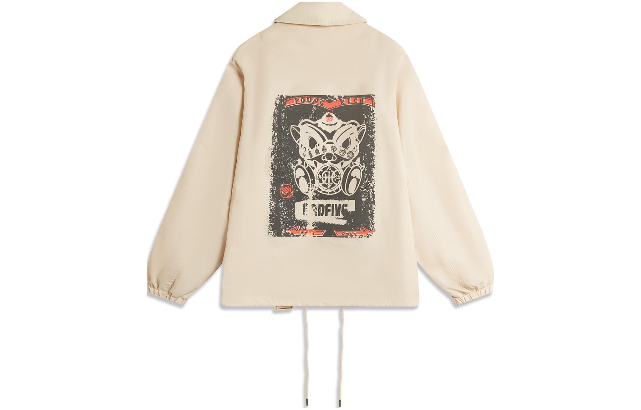 Li Ning Badfive Jackets & Coats Men s Dusty Khaki AFDU631-2 L
