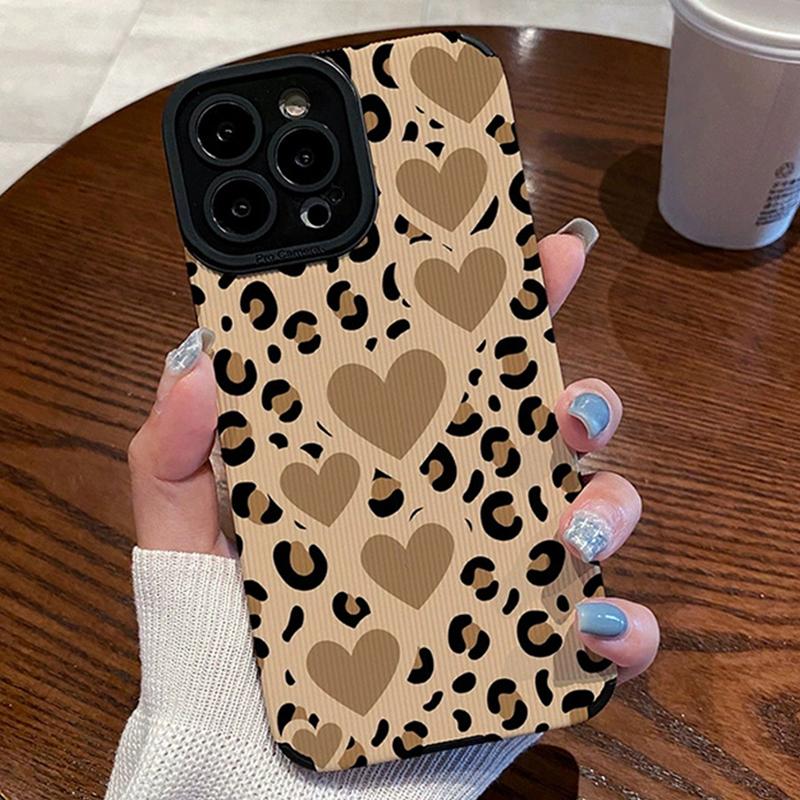 

Модный лоскутный чехол с леопардовым принтом для iPhone 15 Pro Max 14 13 12 11 Pro Max X XR XS Max 7 8Plus, защита объектива, мягкий чехол из ТПУ For iPhone X