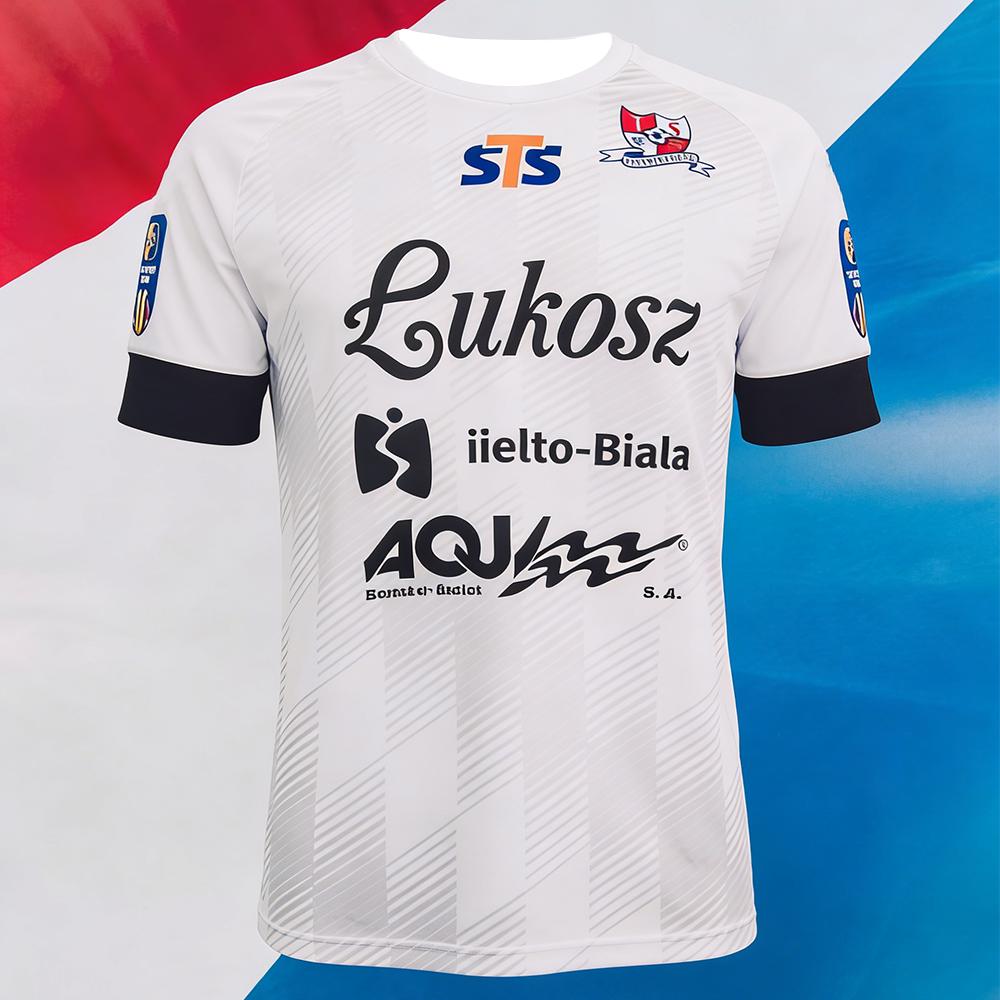 Podbeskidzie Bielsko-Biała 2026 New Model Short Sleeved Shirt Polish League Fan Version Breathable Quick Drying Sports Top
