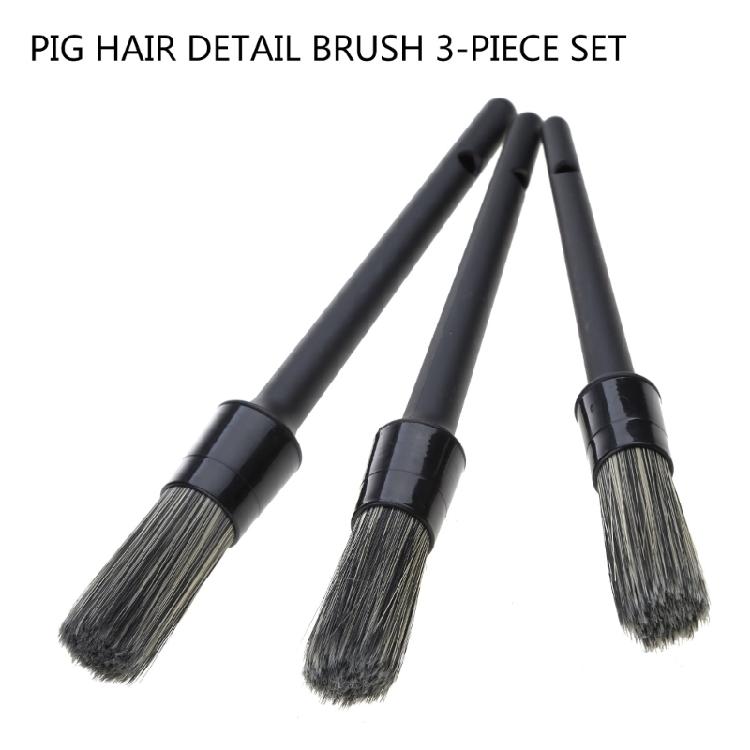 Scratch Free Auto Detailing Brush Kit for Interior & Exterior Car Cleaning Brush