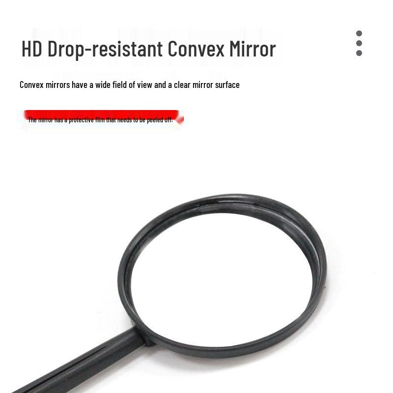 Bike Rearview Mirror: Mountain and Road Safety Cycling Reflective Mirror