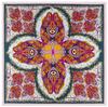 New Arrival Square Silk Ladies Luxury Brand Twill Scarf Shawl Butterfly Print  130*130CM Winter Scarf Women