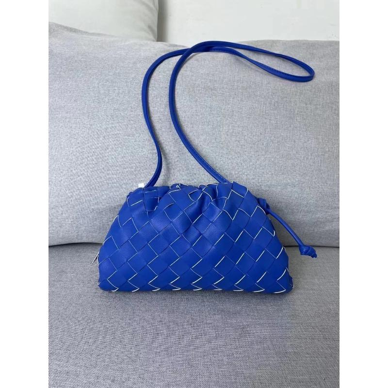 Women's New Pleated Dumpling Bag Genuine Leather Cloud Bag Cowhide Woven Shoulder Bag Crossbody Bag Ashi Ge Same Style