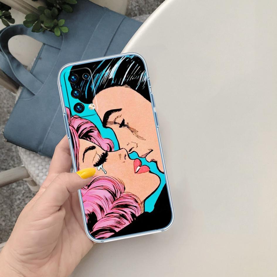 PP21 Crying Comic Girl Sad Case for Motorola G10 G20 G30 G31 G32 G34 G35 G41 G42 G50 G51 G52 G55 G60 G60S G62 G71 G72 G75