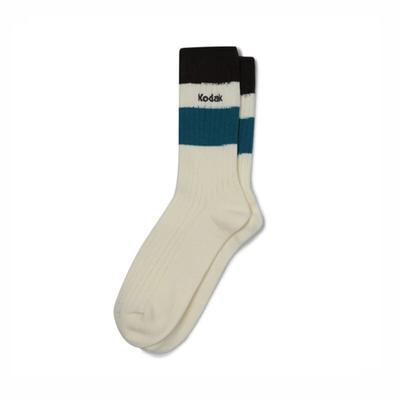 Kodak Apparel Cushion Color Crew Socks BROWN