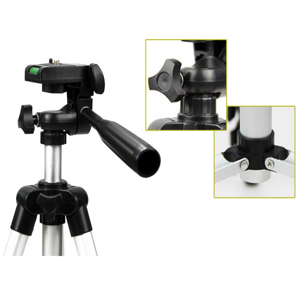 Trepied pentru cameră portabil Nou Compact Flexibil 4 secțiuni 1050 mm Trepied profesional din metal 1/4 universal cu geantă