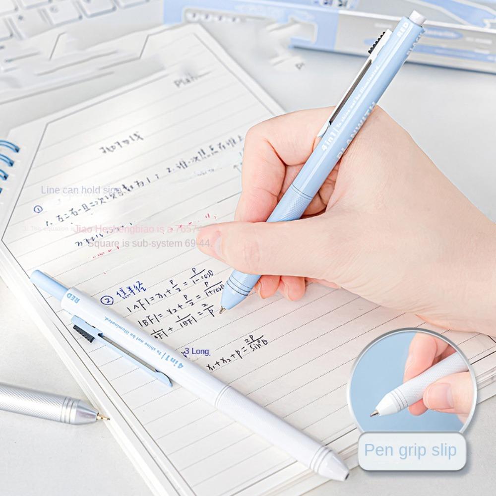 0.5mm Lead Core Four in One Ballpoint Pen Stationery Gravity Sensor Roller Ball Pen  Student