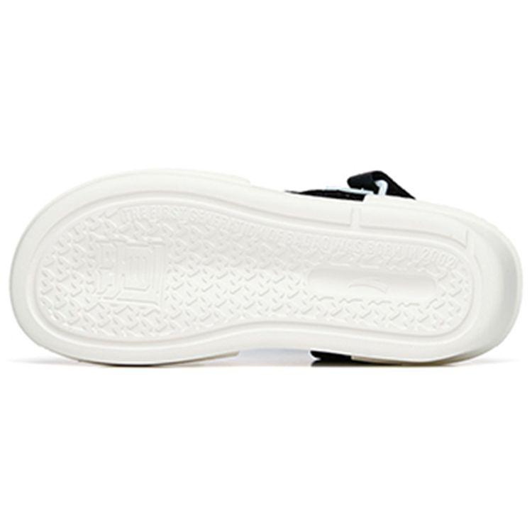 Anta Badao Atmungsaktive Strandsandalen Damen Sandalen Schwarz Weiß 122238501-2