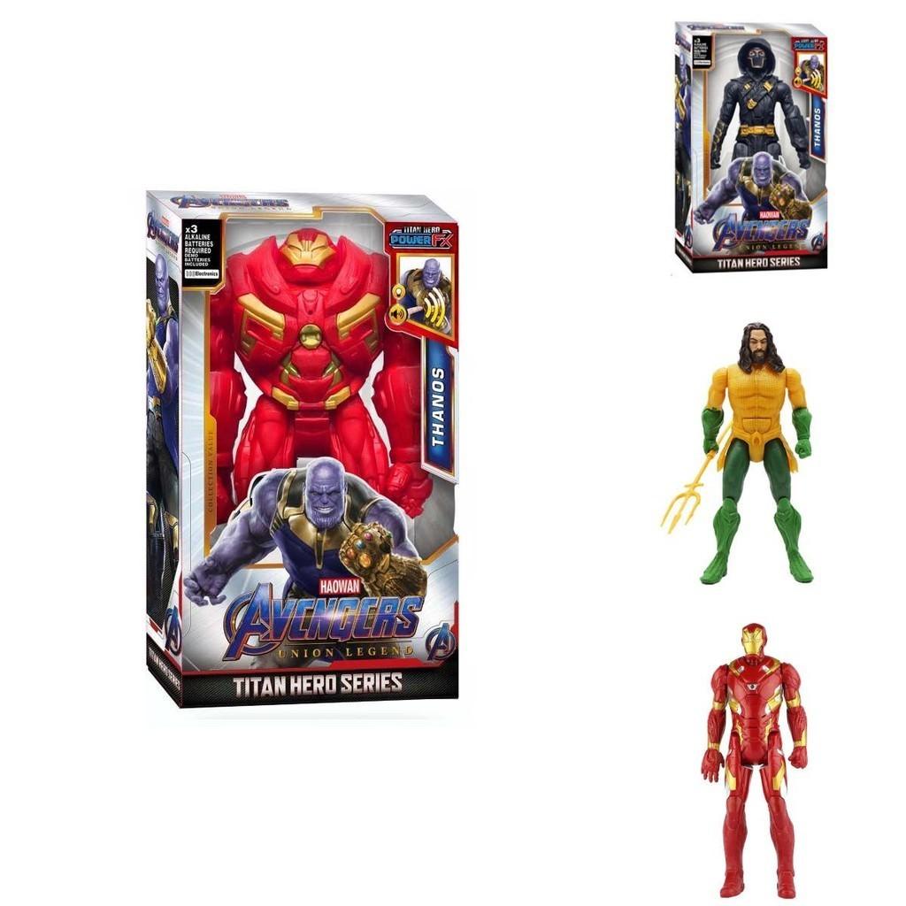 Thor Spiderman Thanos Captain Hulk Iron Man Venom Ronin Groot Action Toys Figure