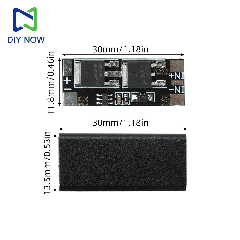 DC 1-60V Ideal Diode Module Solar Charging Anti-Reverse Current Zero Voltage Drop 15A / 20A High Current Dual Parallel MOS
