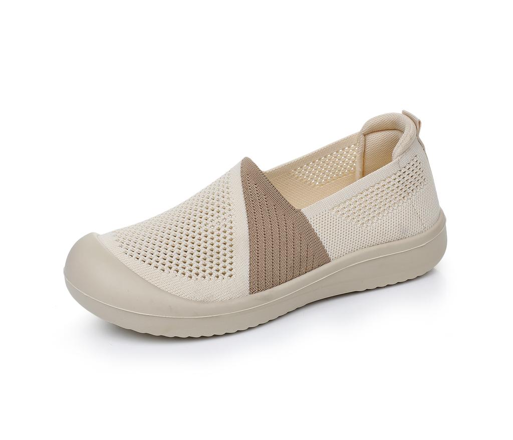 Women'S Summer Shoes New Women'S Shoes Casual Sneaker Colorblock Lightweight Breathable Flat Shoes Mesh Shoes Women'S Shoes