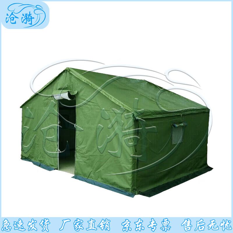 Heavy-Duty Winter Construction & Emergency Tent