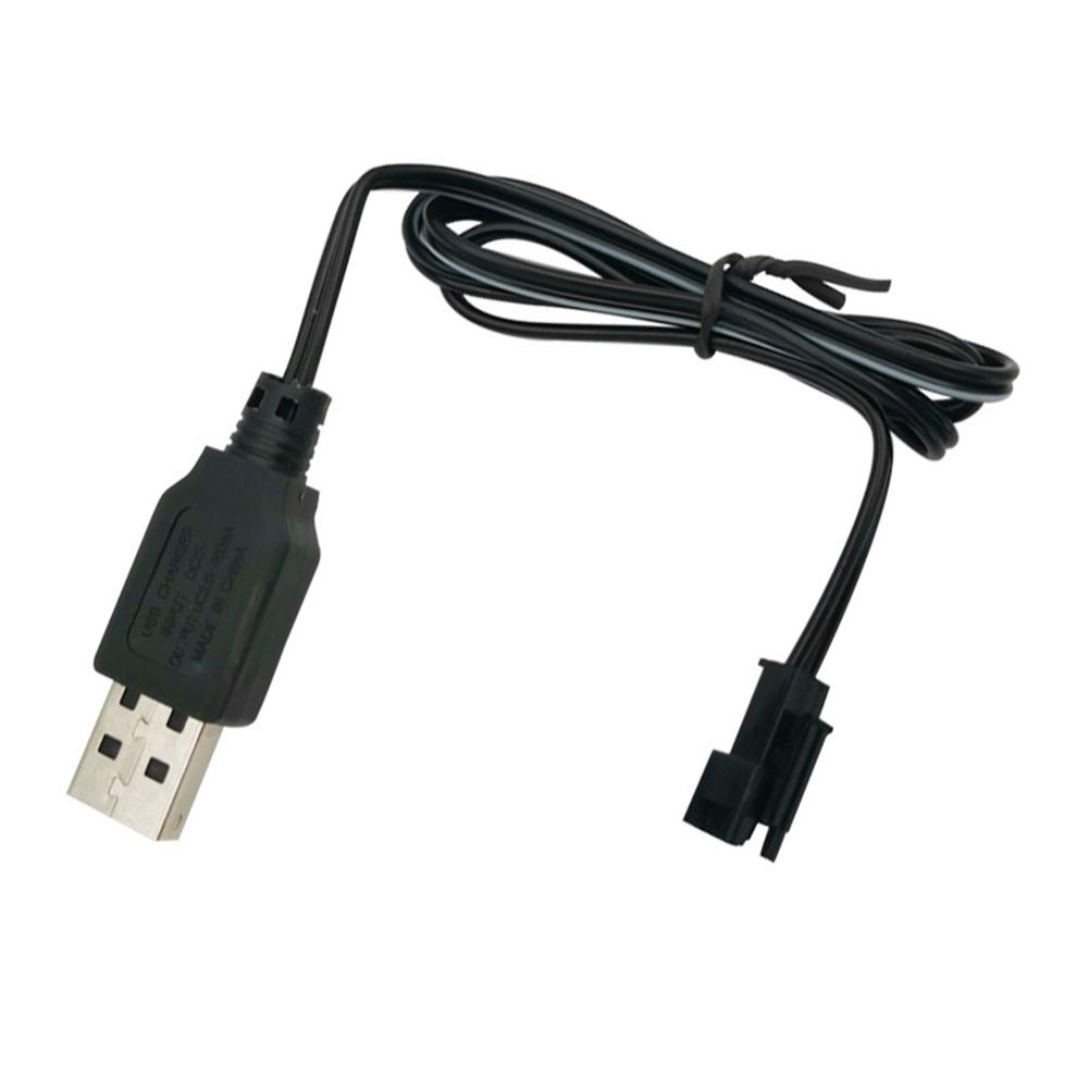 3.6v/4.8v 250ma Usb Charging Cable Sm Plug Cable For Remote Control Car Transforming Robot Lithium Battery Charger