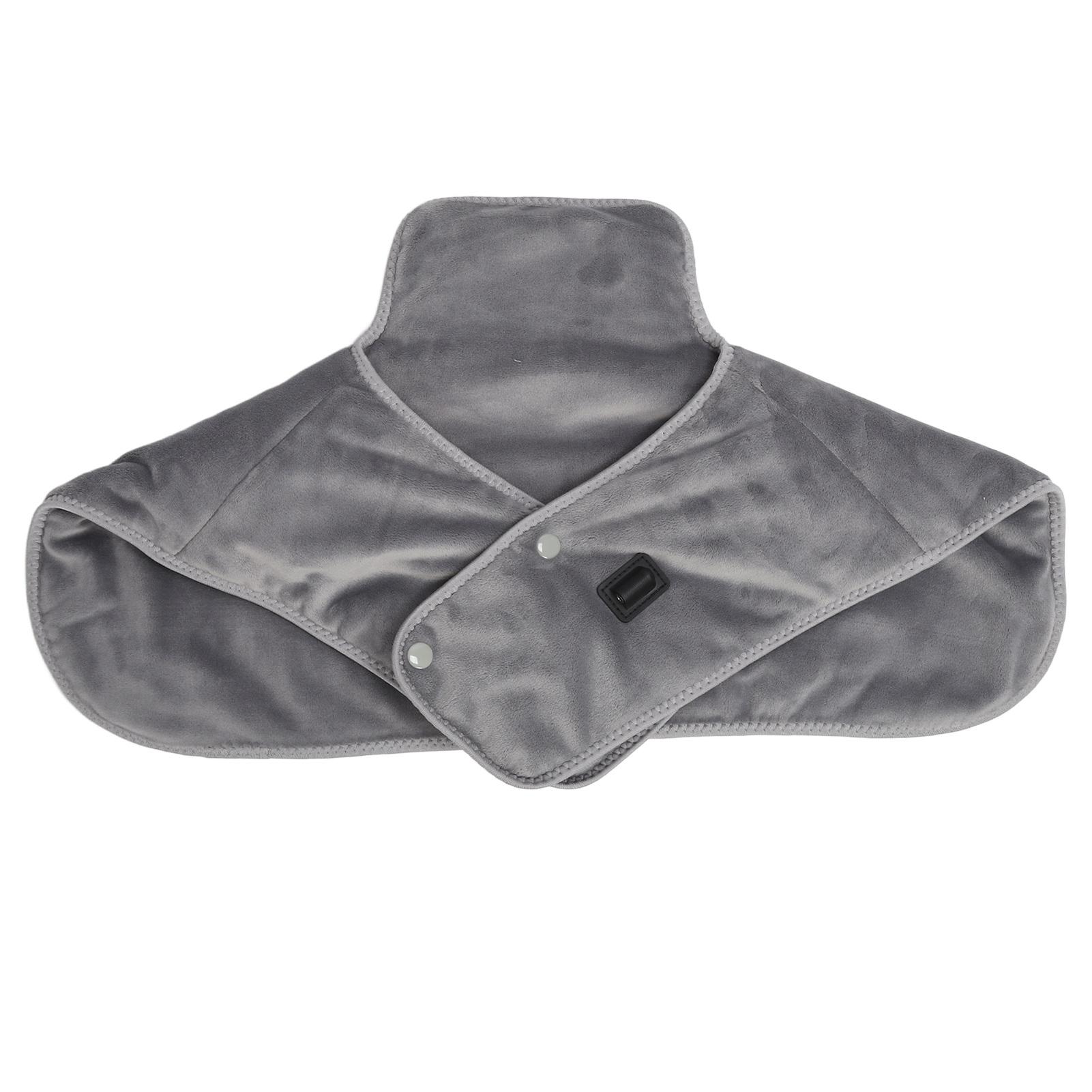 

Греющая накладка на плечи и шею, бархатная, 3 режима температуры, регулируемая, из углеродного волокна, горячий компресс, греющая повязка для шеи