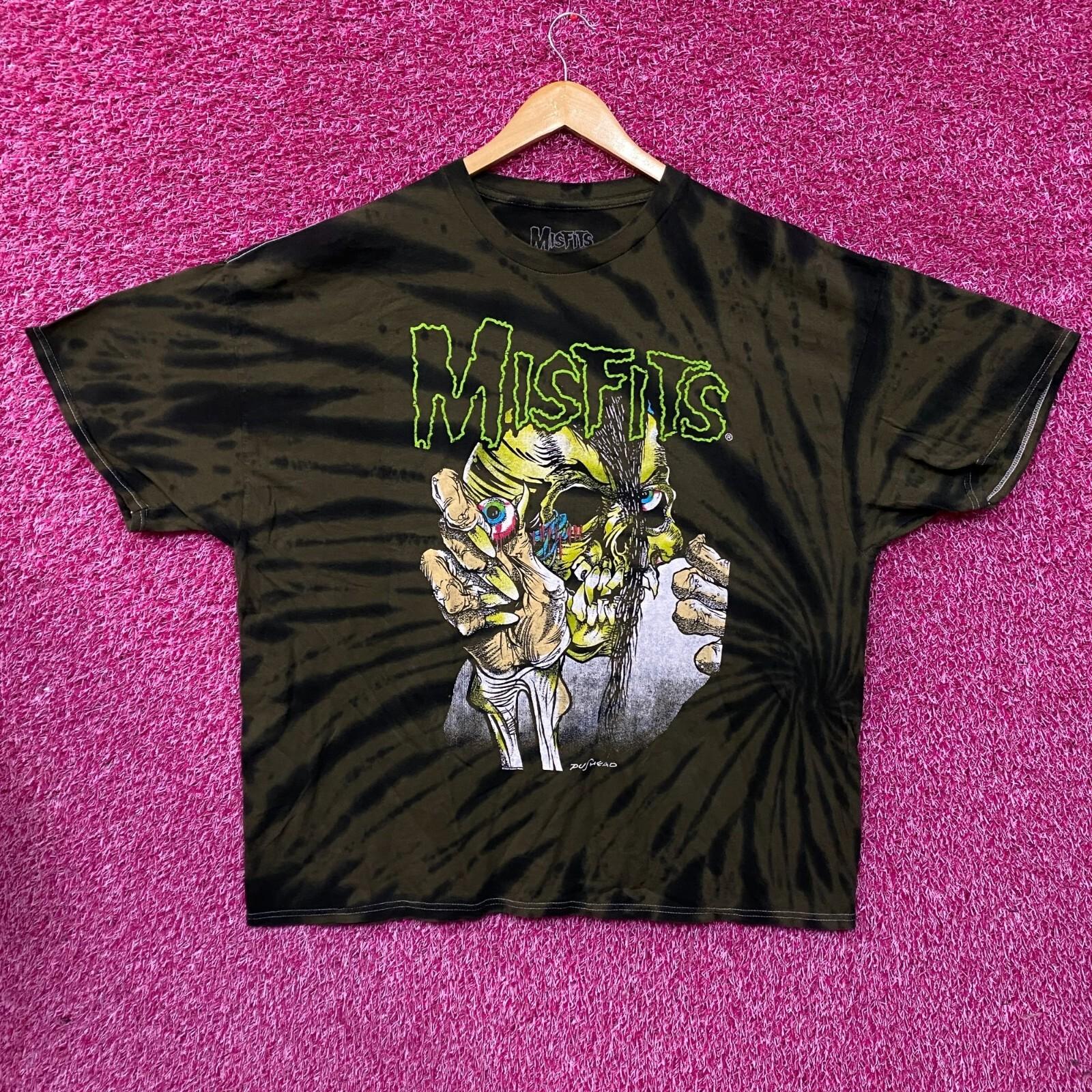 Misfits Mommy Can I Go Out  Kill Oversized Band Tie Dye Extra Large XXL