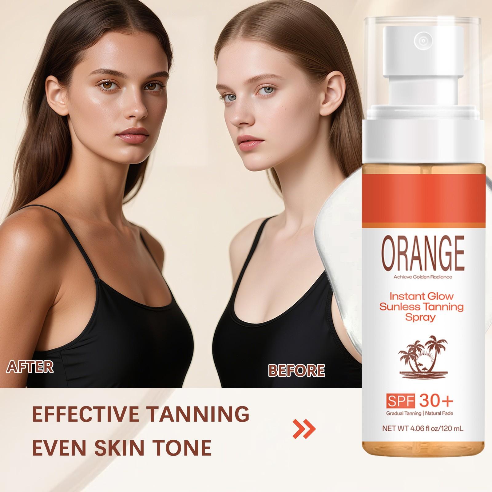 

Tanning Protective Spray Helps Darken Natural Wheats Color Skin Moisturizing UV Protective Body Gel 120ml One Size белый