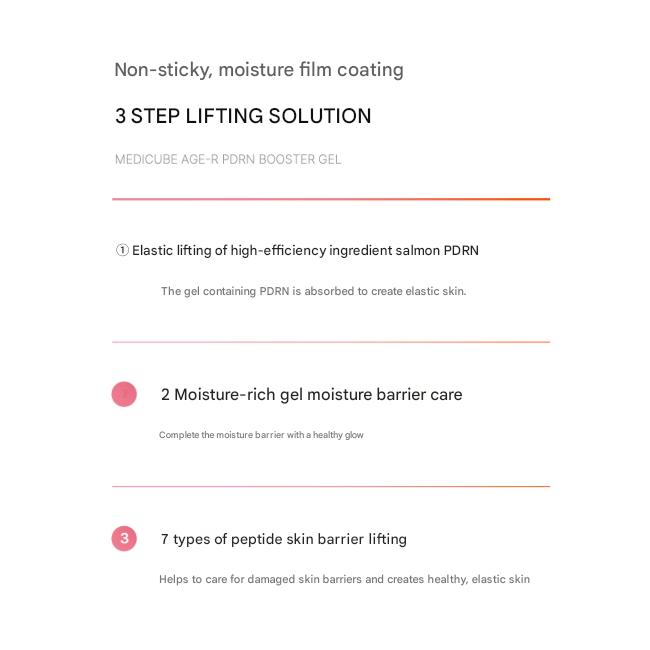 Medicube Age‑R PDRN Booster Gel 300ml (3 Options)