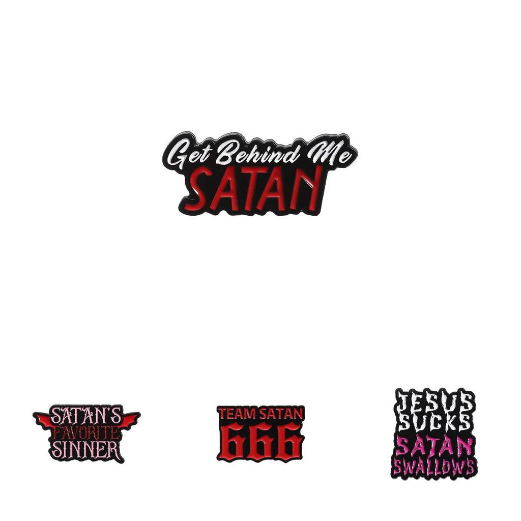 Cartoon Red Trendy Character Brooches In Alloy Material For Accessories Fashionable
