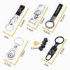 Metal/Leather Car Styling Keychain Key Chain Rings Accessories For Mercedes Benz AMG A B C E S Class GLC GLK GLE GLA CLA GLB CLS