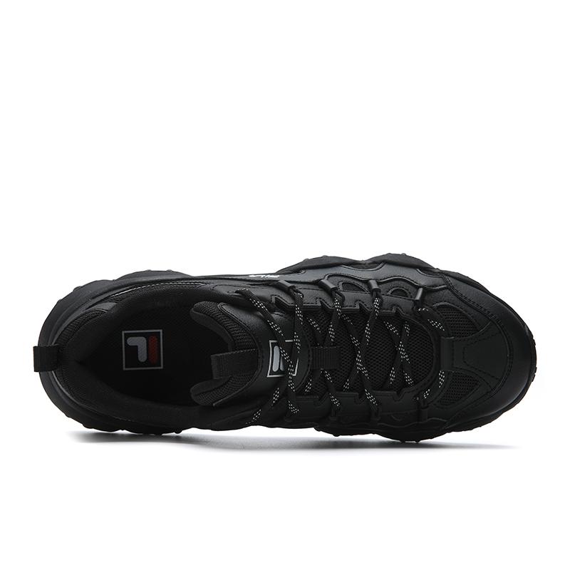 Fila FLUID 7 Height Increasing Low Top Chunky Sneakers Men's Black F12M612125FBS